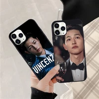 korean tv series vincenzo phone case for iphone 12 11 13 7 8 6 s plus x xs xr pro max mini shell