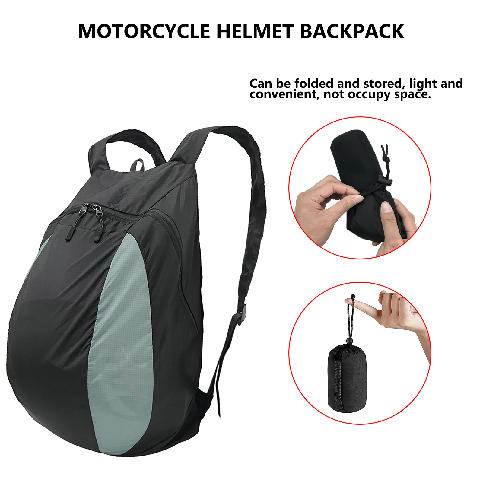 

28L Motorcycle Backpack Waterproof Large Capacity Laptop Helmet Storage Bag For Outdoor Sports Motorcycle Riding Backpack
