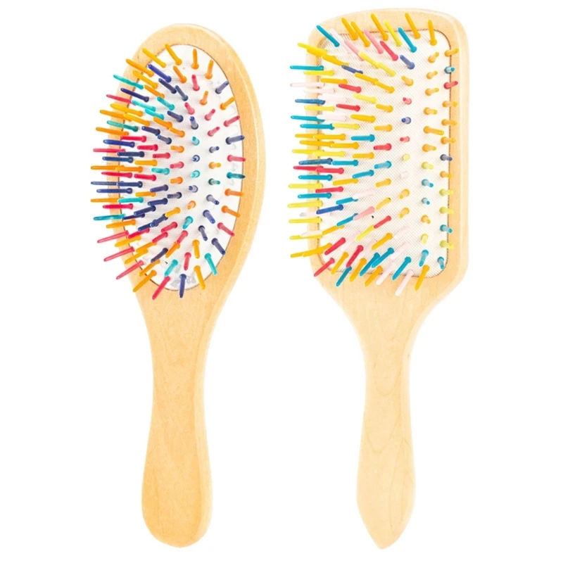 

Антистатическая щетка для волос для мужчин женщин мужчин Массажная расческа Толстая сухая и влажная щетка