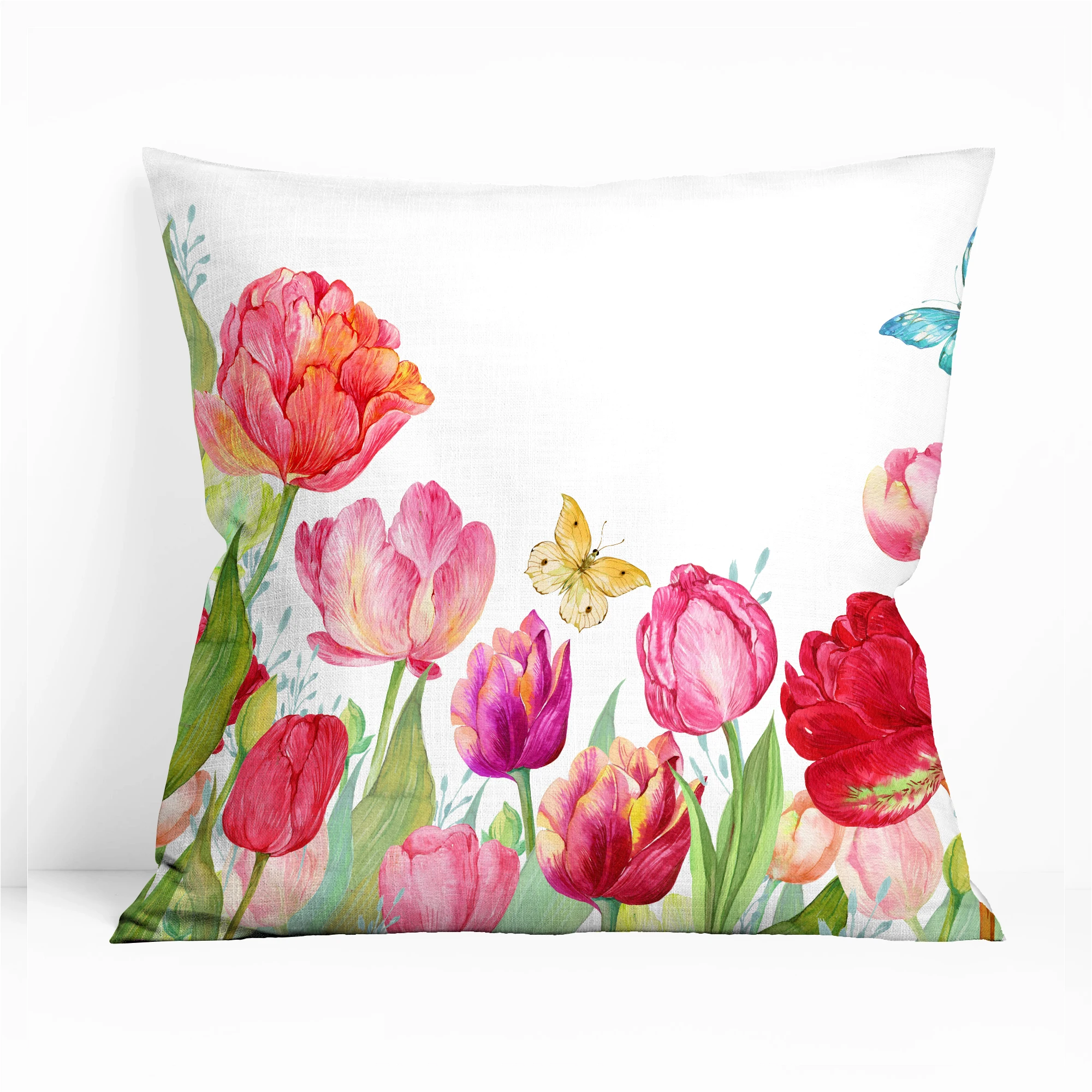 Наволочка 45х45 см ПОДУШКА ДОМАШНИЙ ДЕКОР Домашний текстиль садовая подушка