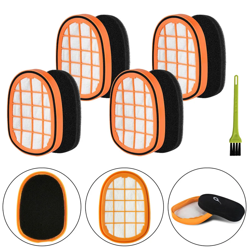 

Фильтр для пылесоса Philips Speed Pro Max Aqua FC6812/01 FC5005/01 FC6826, 4 шт.