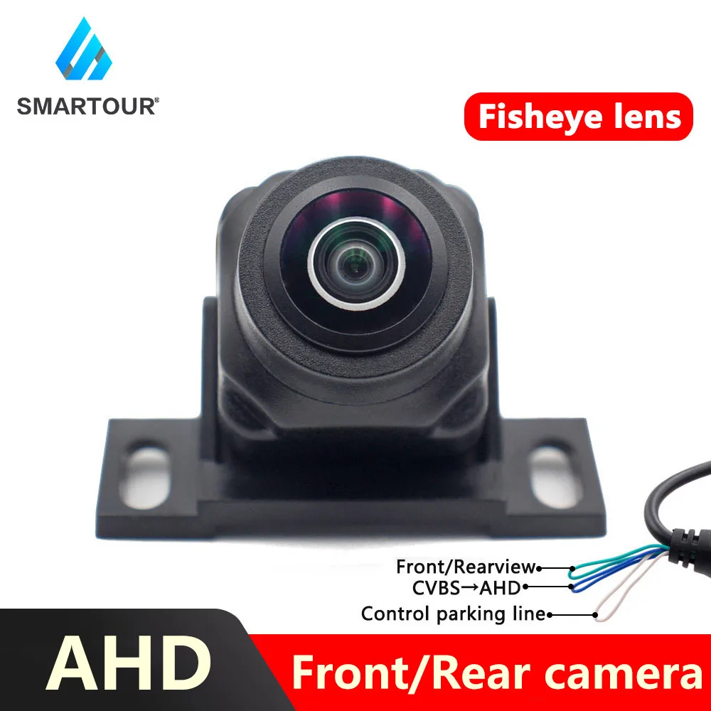 

Smartour HD AHD 720P 170 Degree Fisheye Lens Starlight Night Vision Vehicle Rear View Reverse Camera CCD Car Universal Camera