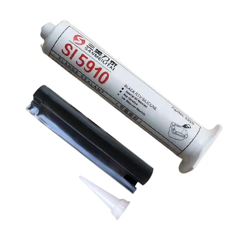 

Automotive Seam Sealer High Temp Silicone 75ml Car High Temperature Silicone Rubber Automotive Non-adhesive Gasket Oil Resistant