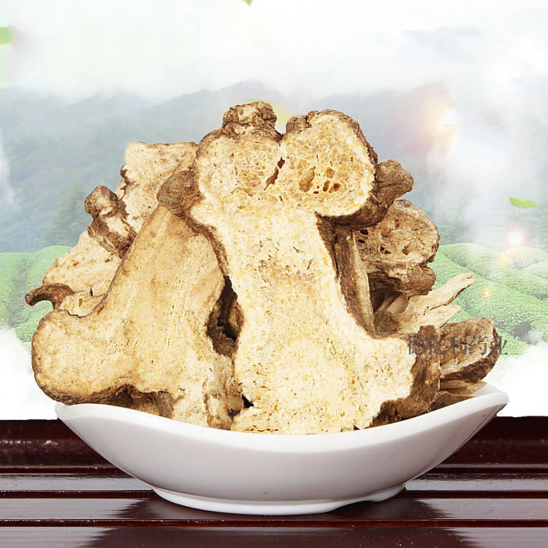 

Dried White Atractylodes Macrocephala Root Slices Rhizoma Atractylodis Macrocephalae Bai Zhu Powder