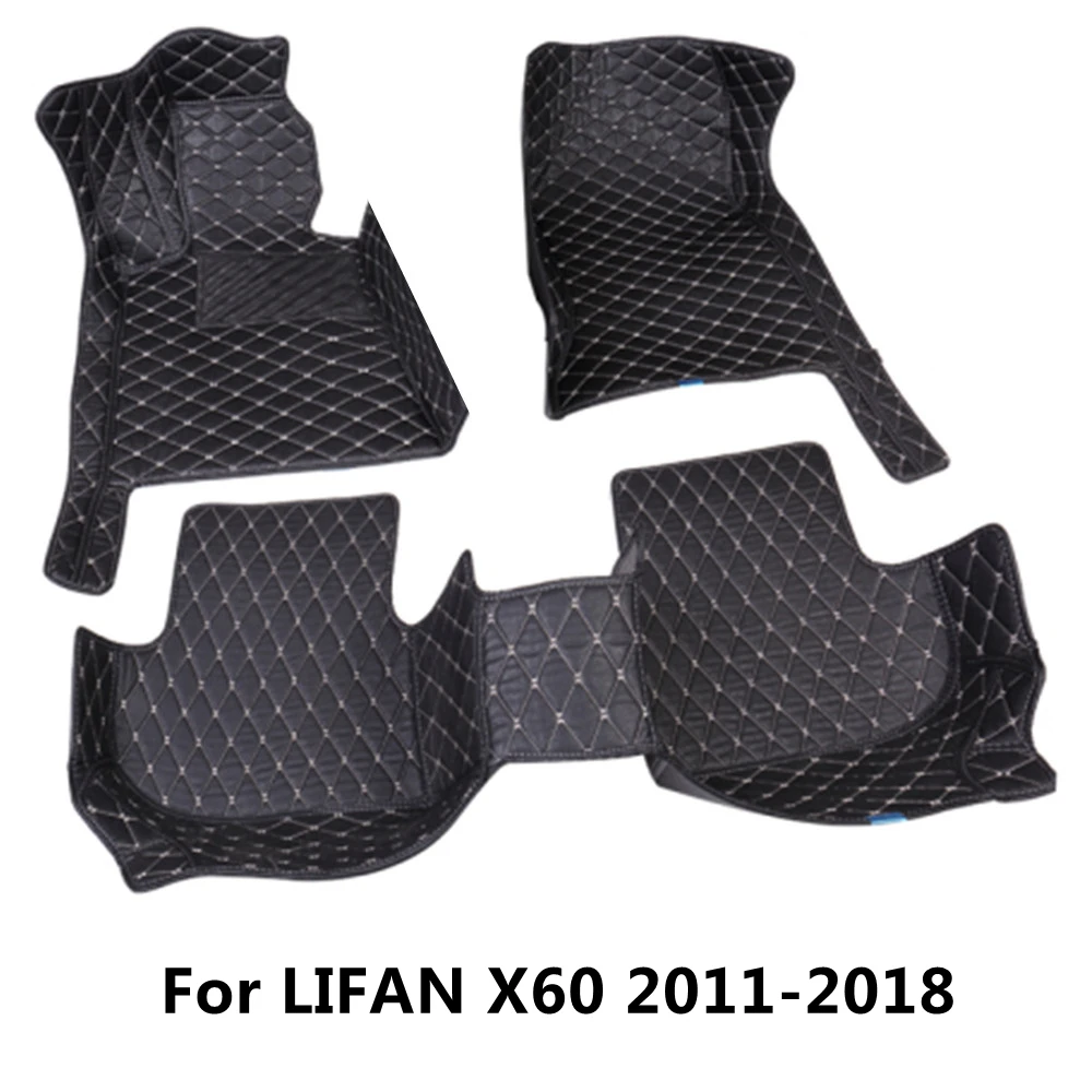 

SJ ALL Weather Custom Fit Car Floor Mats Front & Rear FloorLiner Styling Auto Parts Carpet Mat For LIFAN X60 2011 12 13 14-2018