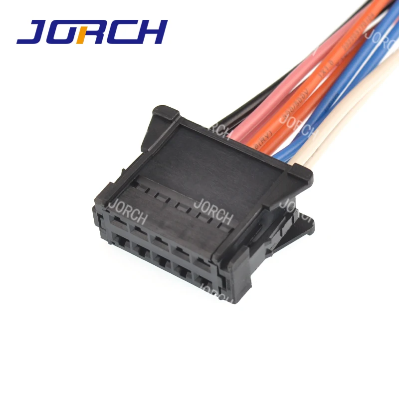 

10-контактный 2,8 мм не водонепроницаемый женский автоматический разъем жгута проводов, автомобильный электрический кабель, розетка 98174-1002