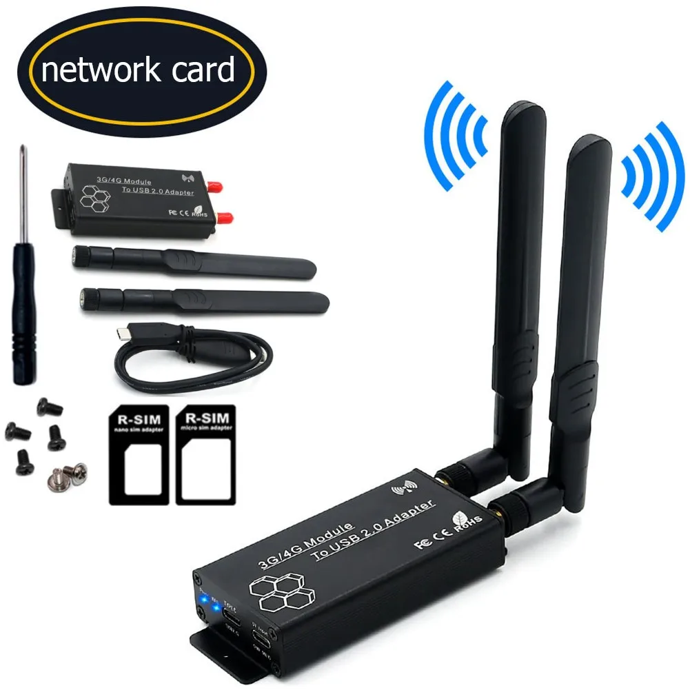 

NGFF M.2 to USB 2.0 Type-C Adapter Card with SIM Card Slot Auxiliary Power Connector for WWAN/LTE Mini PCI-E to USB 2.0 Type-C