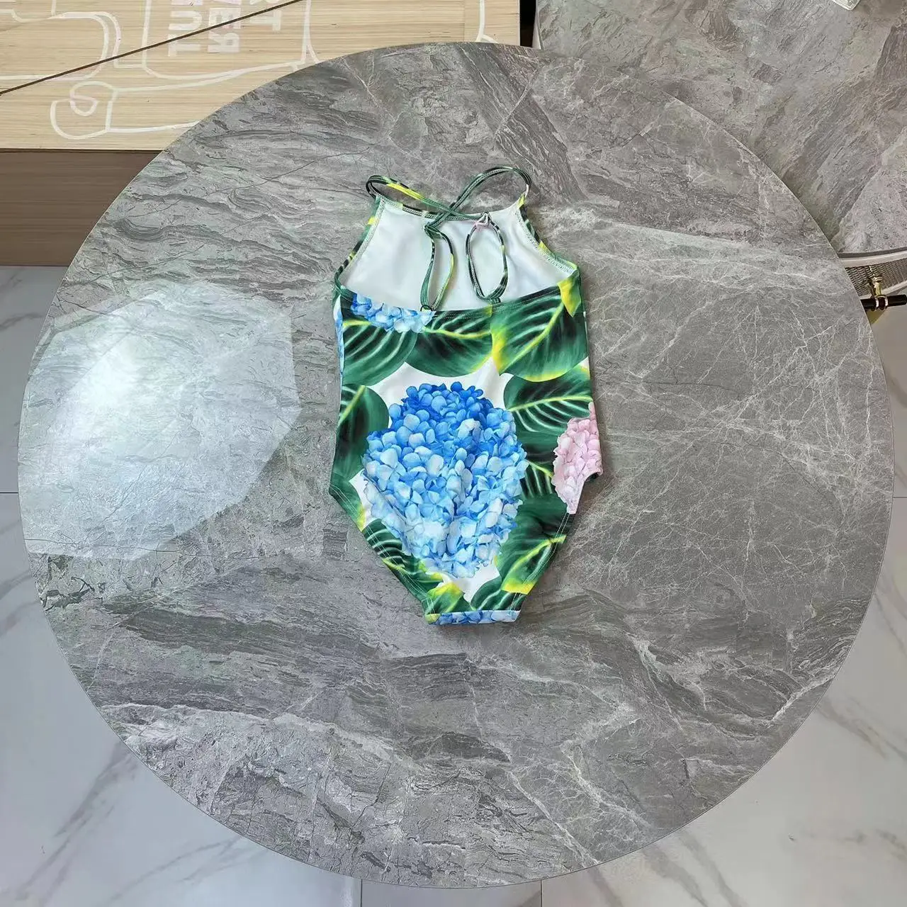 Коллекция 2022 года лидер продаж летний купальник для девочек красивое слитное