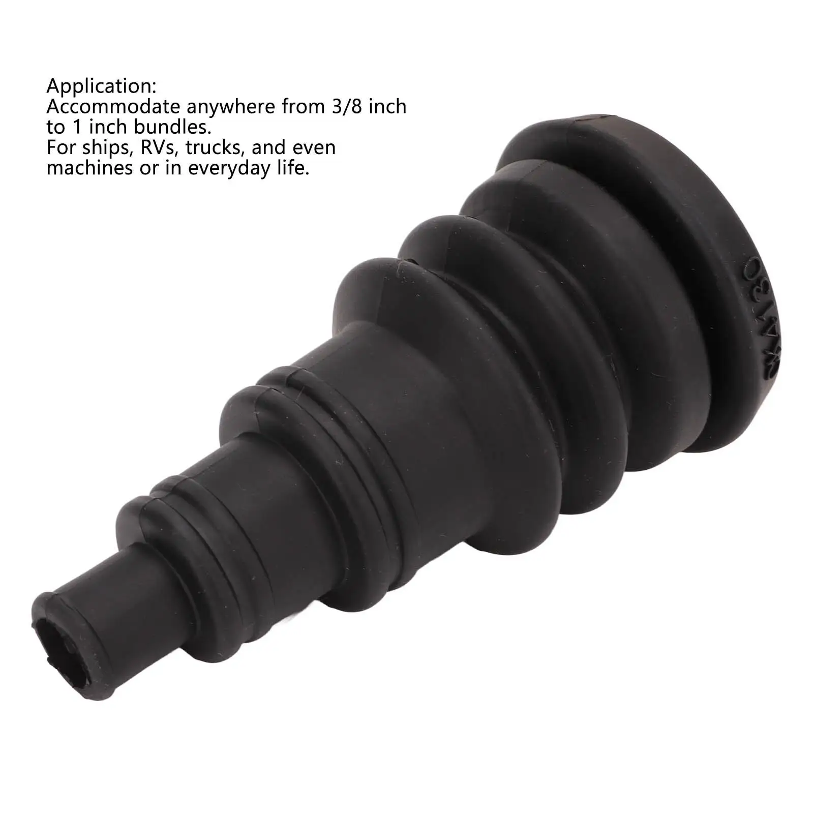 Автомобильный брандмауэр 3 шт. защитный рукав черная резина универсальный для