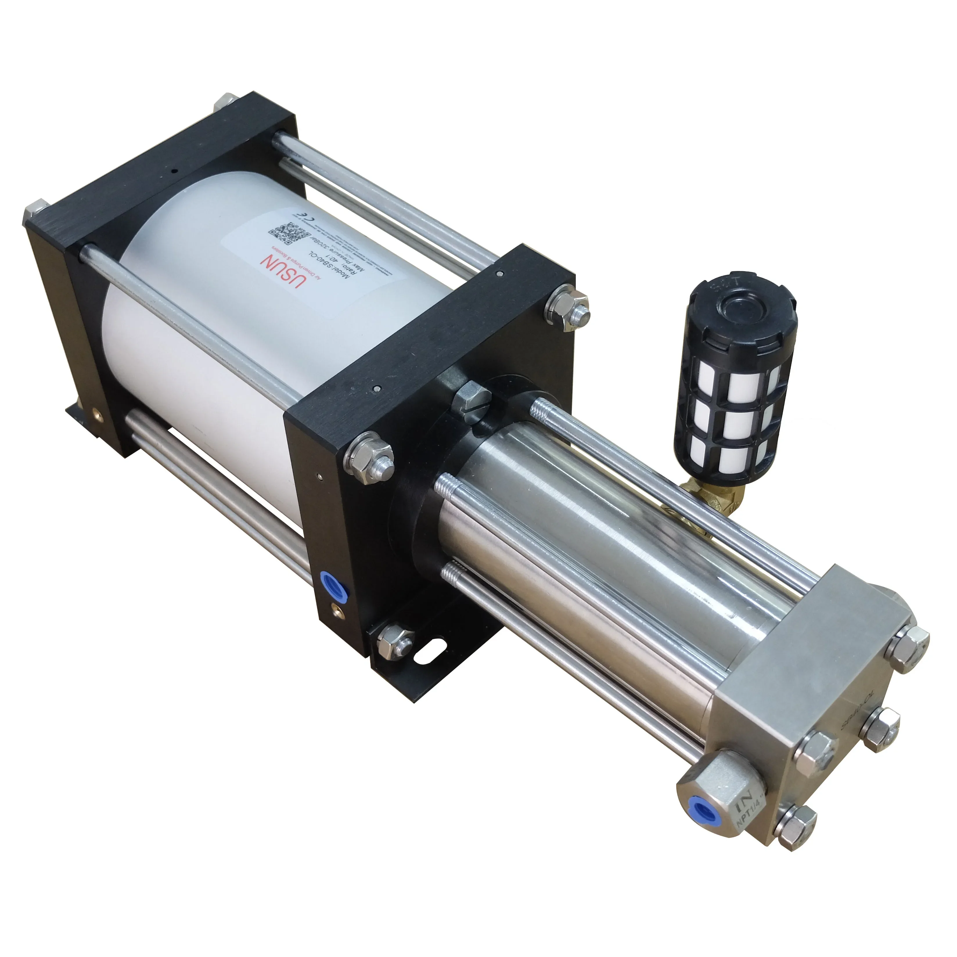 Модель USUN: Φ 150-300 бар Малый 125 мм управляемый насос бустера давления ox ygen для