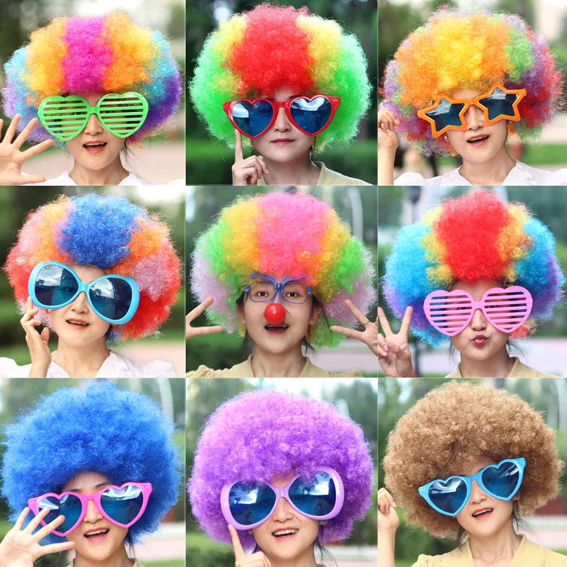 Костюм на Хэллоуин для взрослых и детей реквизит искусственных волос взрывные