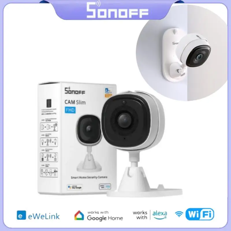 

Умная камера видеонаблюдения SONOFF Slim с поддержкой Wi-Fi, 1080P