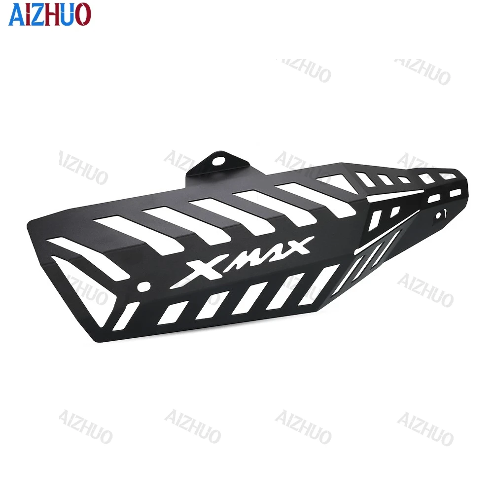Фото Для мотоцикла YAMAHA XMAX300 X MAX 300 2025-2026-2027: Защитный кожух выхлопной трубы, термозащитный экран, декоративная накладка №2