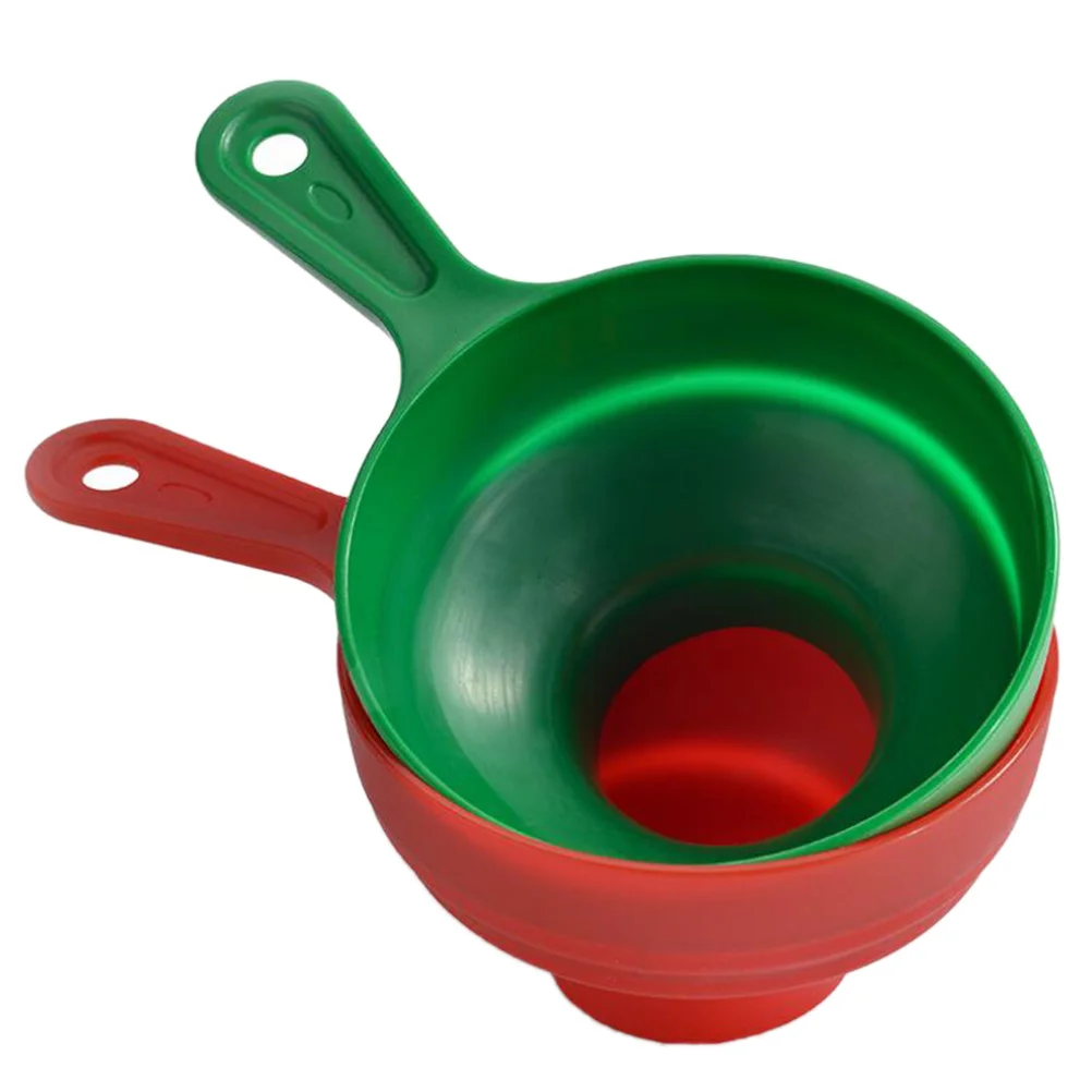 

Funnel Foldablesilicone Oil Smallcollapsiblesoup Liquids Kitchen Canning Flexible Transferlarge Powder