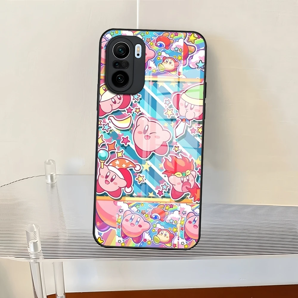 Чехол для телефона Game-K-Kirby-Cute Redmi 13 12 13c 12c Note Pro Plus 11 10 12s 11s Задняя крышка из