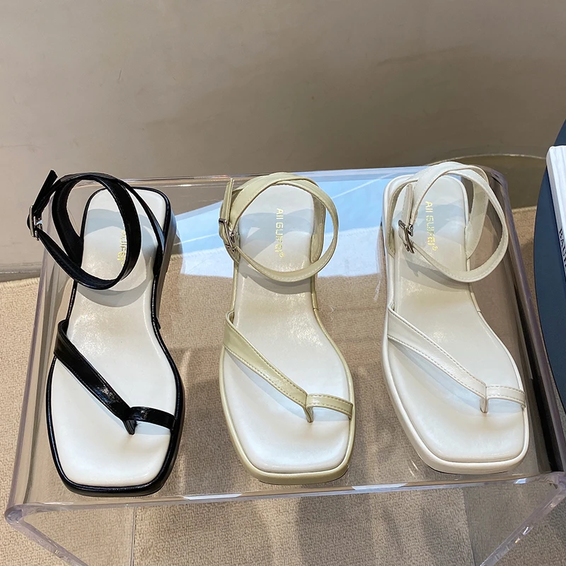 

Women Sandals Fashion Flats Shoes Ladies Comfort Casual Outside Flip Flops Sandals Women Shoes 2022 Summer New Female Shoes