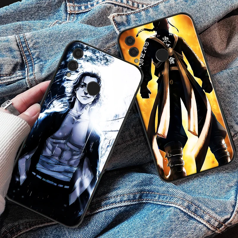 

Japanese Anime Tokyo Revengers Phone Case For Huawei Honor 7X 8X 8C 9 V9 9X 10 V10 10i V20 20i 30 Pro Soft silicone Cover Fundas