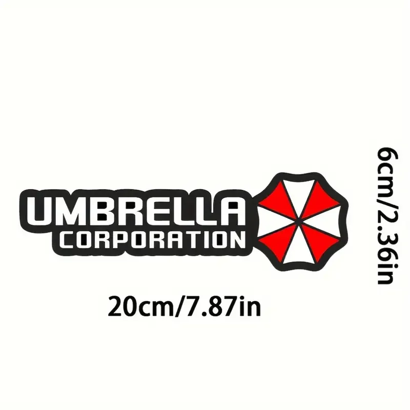 

Umbrella Corporation автомобильная наклейка водостойкая виниловая наклейка для царапин на автомобилях, мотоциклов, компьютеров и декоративных наклеек