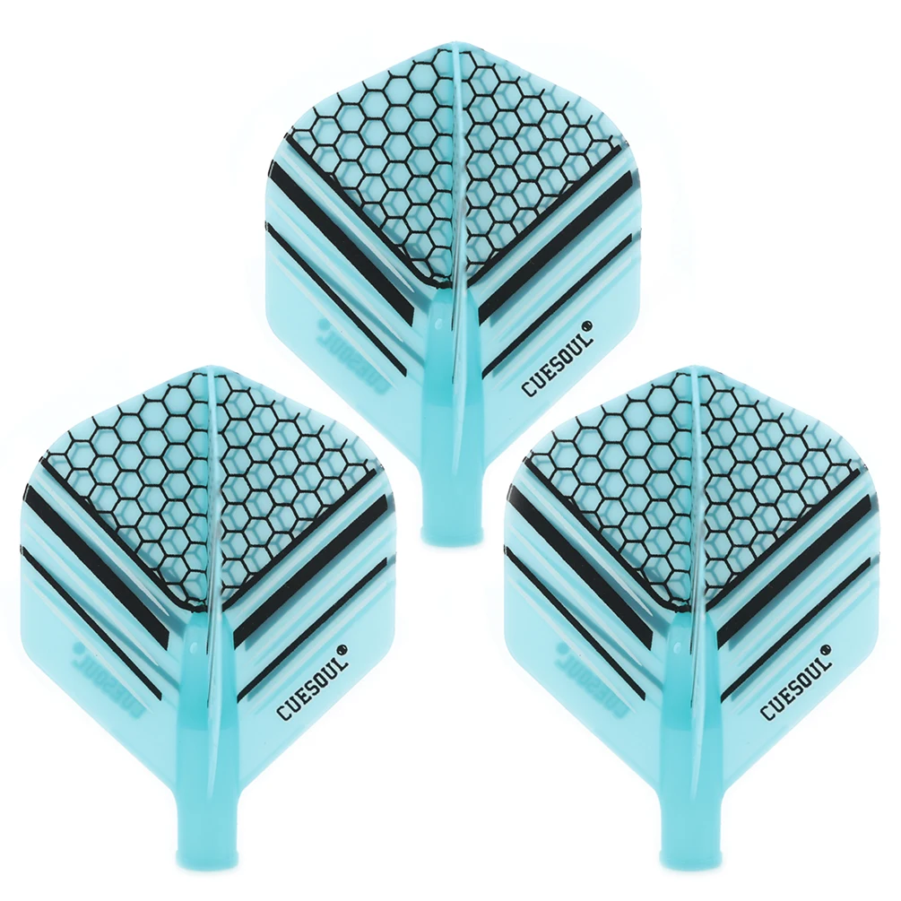 Фото CUESOUL New Launch AK4 Dart Flights Стандартная форма — черно-белый узор №5