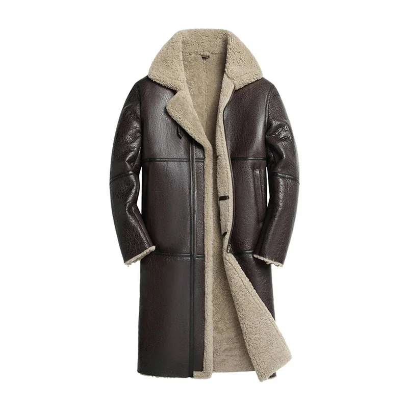 Рисунок 5 - Зимнее длинное пальто из овечьей шерсти