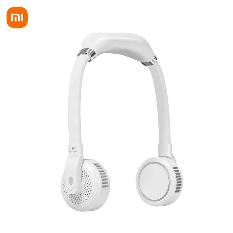 

Высококачественный USB-вентилятор Xiaomi, перезаряжаемый круглый безлопастный Настольный вентилятор, уличный вентилятор большой емкости с акк...