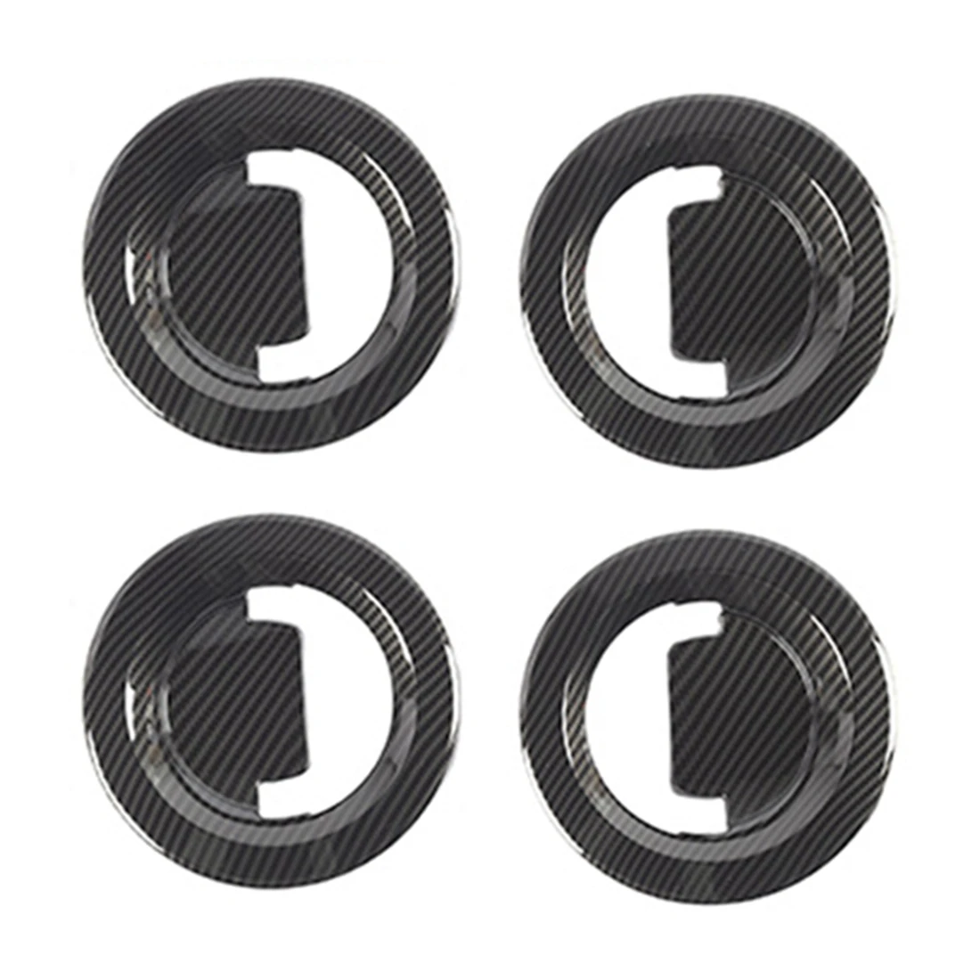 

Car Inner Door Handle Bowl Decoration Cover Stcikers Trim for Nitro 2007-2012 Interior Accessories