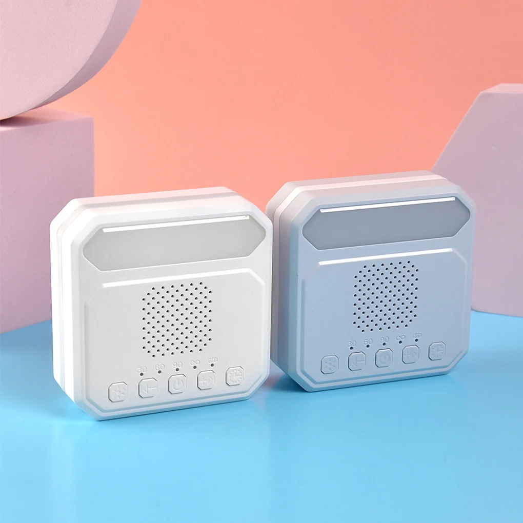 

Sleep White Noise Sound Machine Soother Desktop Light Music Adults