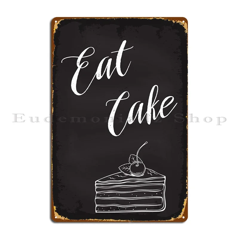 

Eat торт, конфеты, металлическая вывеска, бар, пещера, печать, гараж, ретро стена, жестяной знак паба постер