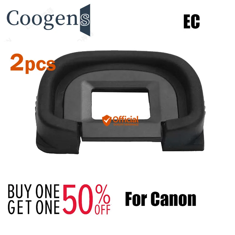 

2pcs EC Rubber EyeCup Viewfinder Eyepiece For Canon E0S-1Ds Mark II E0S 1D II N E0S-1D Mark II 1D2 1DII EOS 1Ds E0S 1D E0S-1V