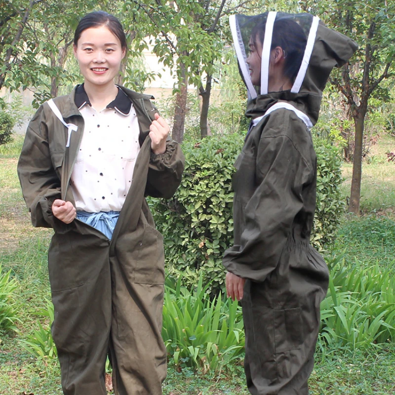 

Anti-Bee Suit Full Set of Breathable Special Anti-Bee Clothing One-Piece Bee Clothes Take Bee Protective Clothing Full Body