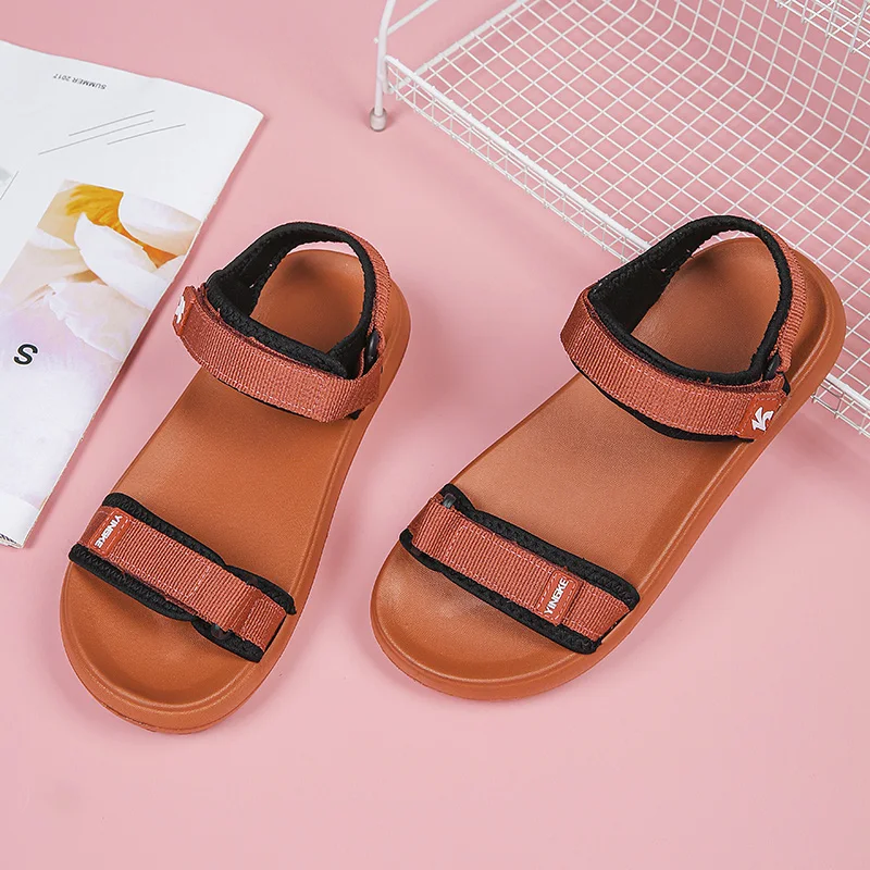 Summer Shoes For Women Sandals Flat Solid Color Sandalias Female Platform Open Toe  Ladies Slides Light Shoes Zapatillas Muje