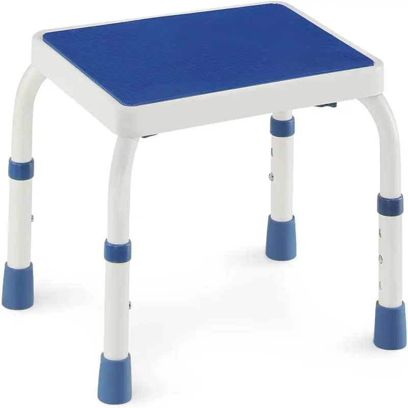 

Metal Step Stool for Adults and Elderly, Kitchen Step Stool Bedside Step Stool Small Step Stool for Bathtub Toilet Stepping Stoo