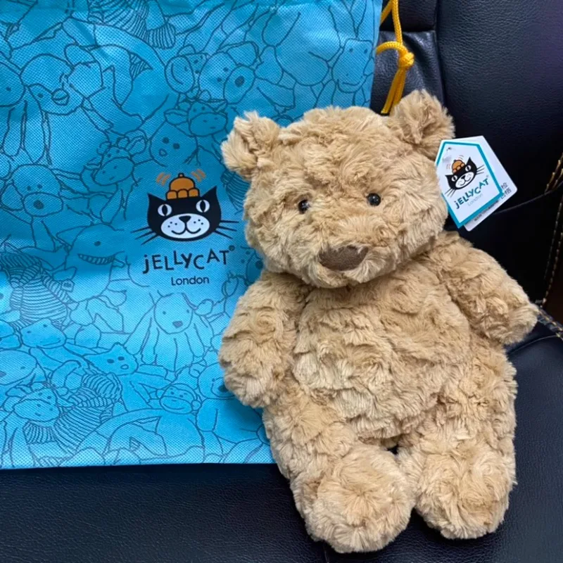 

Оригинальный товар, плюшевая игрушка Jellycat 28 см, 36 см, медведь бартолома «Барселона», кукла, подарок на день рождения