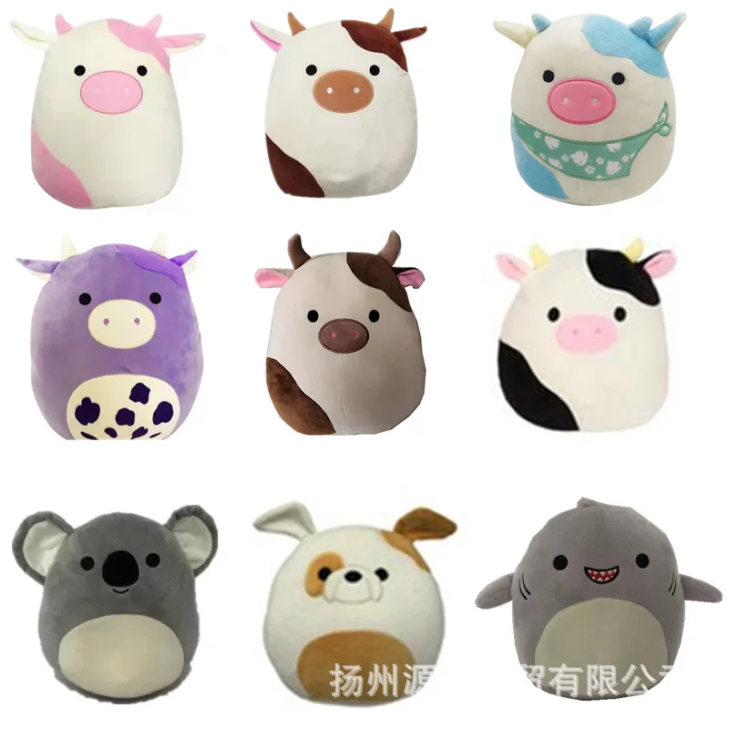 

Squishmallowing Plush Toy 20cm Bee Elk Unicorn Cow Salamander Unihorn Pig Stuffed Animal Plushie Doll Soft Stuffed Animal Pillow
