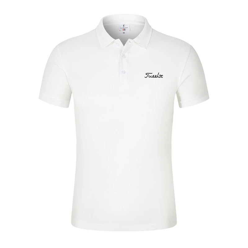 Golf Shirts for Men Summer New Men Polos Business Men Short Sleeve Tops Casual Lapel Golf Clothing Breathable Men Polo Shirt