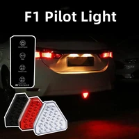 19led f1 style brake lights car triangle rear third brake lights pilot warning stop safety lamp remote control for jdm bba