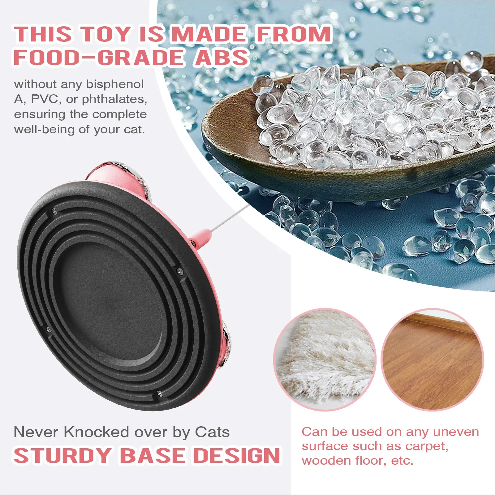 Дразнящий пончик игрушки для кошек головоломки упражнения похудения скуки