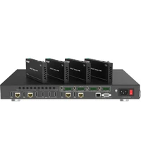 4x4 4x8 hdmi and hdbt matrix switch with ir and arc upto 150m for home theatre system