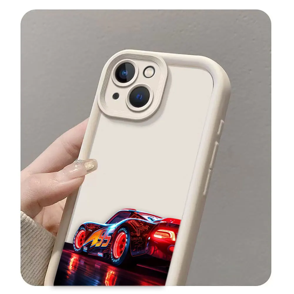 Чехол для телефона Disney Lightning Mcqueen Realme 13 12 11 8I 8 7I 7 5 C21Y C30 C35 C53 C55 C63 C65 C67 GT 3 6 Цветной