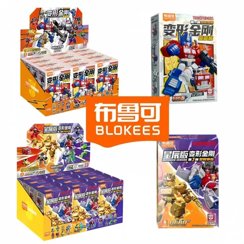 Blokees Transformers Block Defender Version Wave1 Optimus Prime Megatron Ironhide Thundercracker
