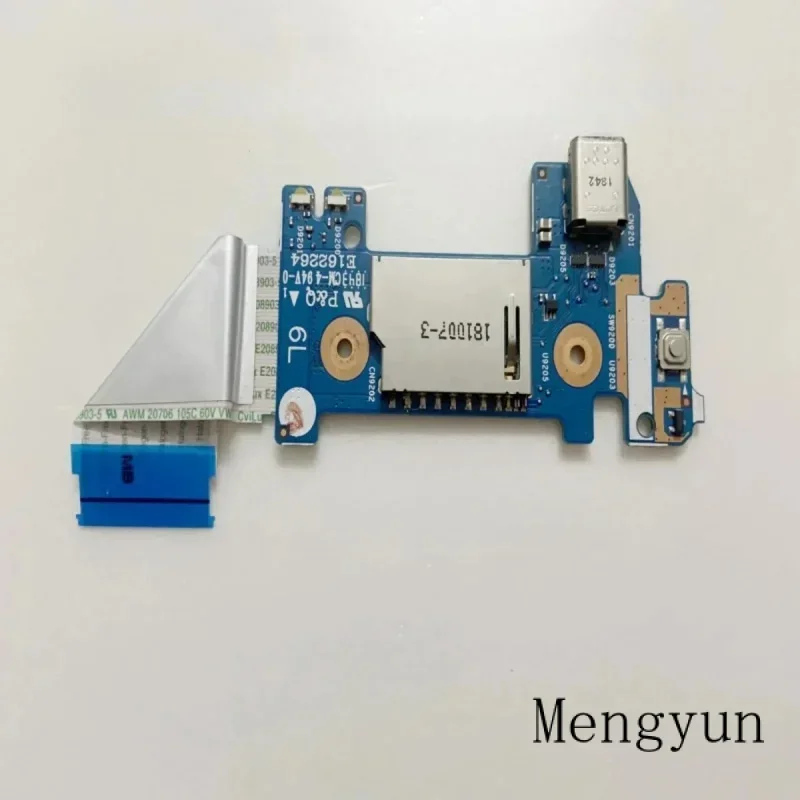 Wyoresty для ноутбука HP 14s-cr 14-dk 14-ck 14-cf USB 3.1 Type C плата питания чтения карт L24483-0. 01 6050a