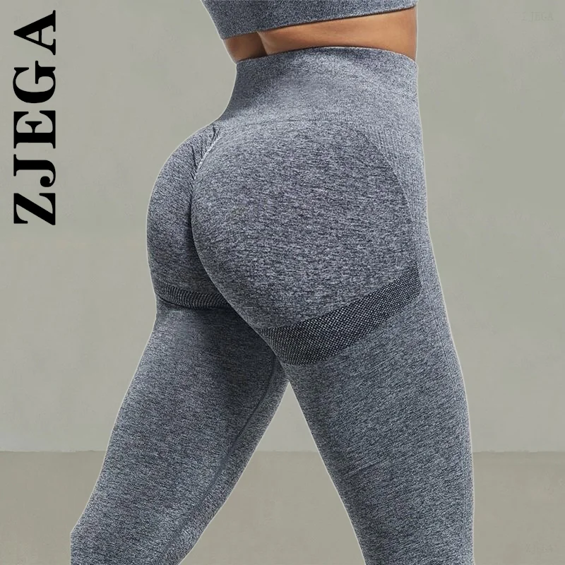 

Zjega New Seamless Women Fitness Leggings Women Push Up Yoga Leggings Gym Women's Leggings Sporty Clothing Yoga Pants Women