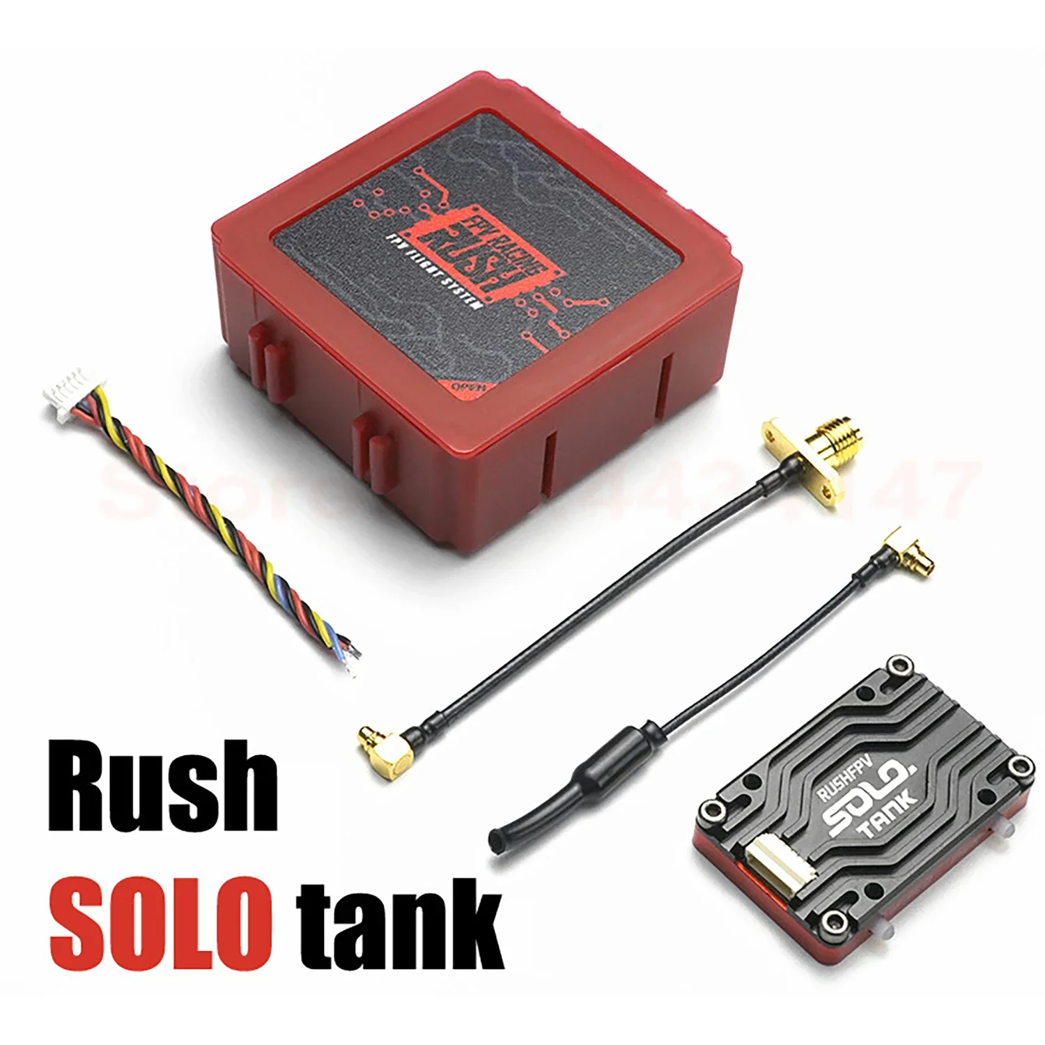 

Видеопередатчик RUSH Solo Tank 5,8G VTX, корпус ЧПУ, 1,6 Вт, встроенный микрофон, структура рассеивания тепла для RC FPV