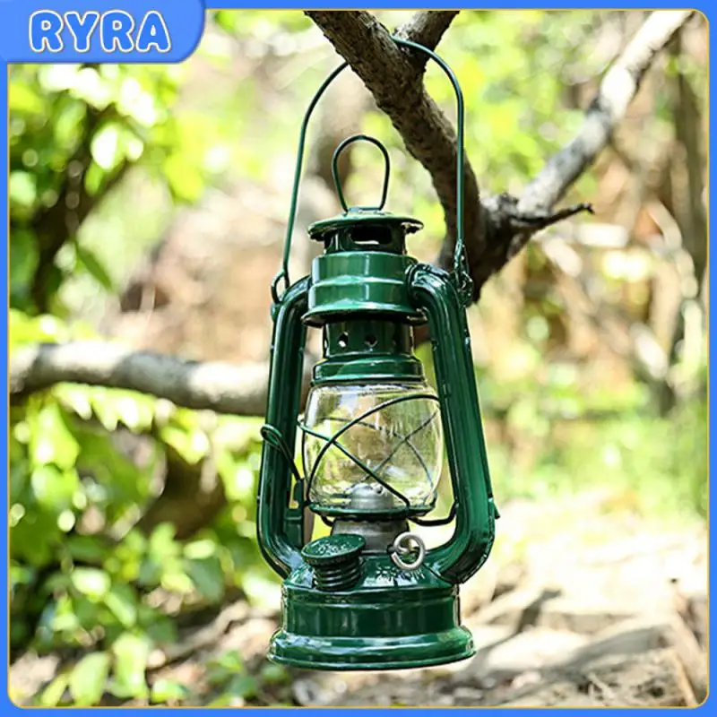 

Классическая и прочная фитильная настольная лампа, ветрозащитный абажур из органического стекла, прочный продукт для кемпинга, качественная керосиновая лампа, прожектор