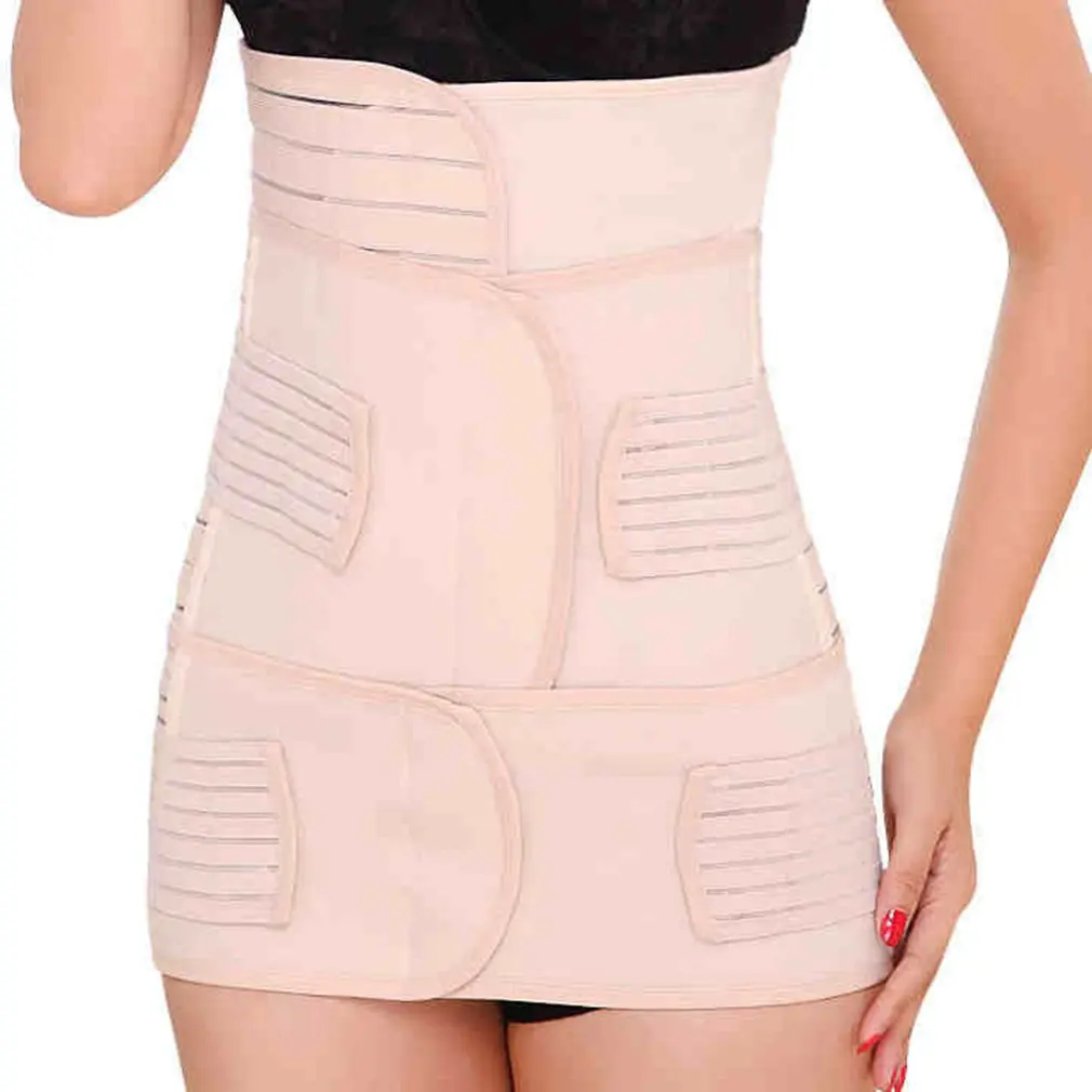 

Portable Waist Belt Postpartum Recovery Belly Abdomen Waist Slimming Shaper Wrapper Belt Flexible Kit