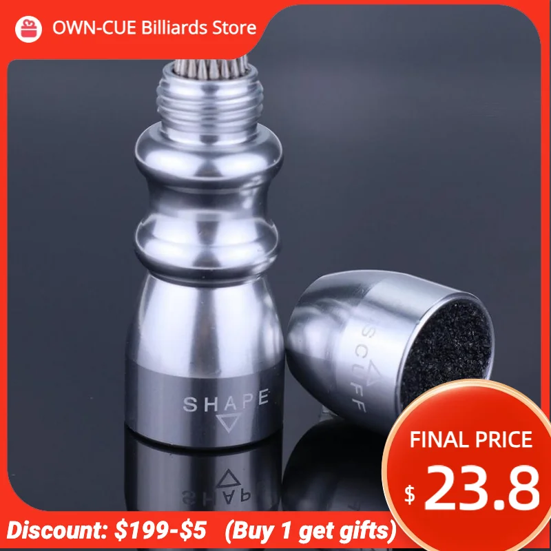 

Professional Pool Snooker Cue Billiard Cue Multi-functional Tip 3 in 1 Tool Tip Repair Tool Durable Billiard Accessories 2019