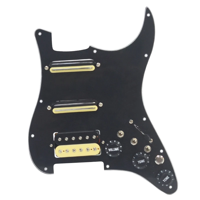 Humbucker Pickups PVC маленький двойной трек с отрезным одиночным электрогитарным