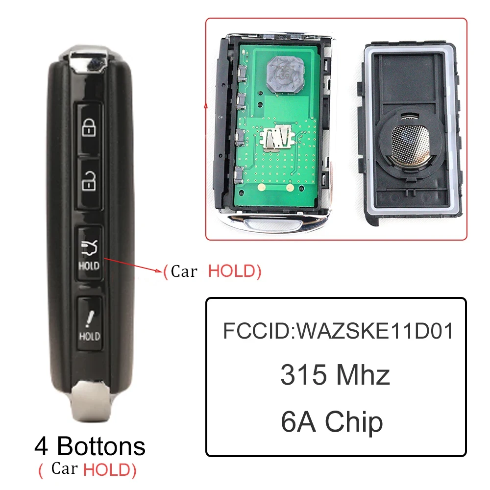 

WAZSKE11D01+6A чип+315 МГц автомобильный смарт-брелок для Mazda 3 6 MX-5 MIATA CX-9 CX-3 CX-5 CX-30 Axela CX-4 CX-8 CX9 2019-2023