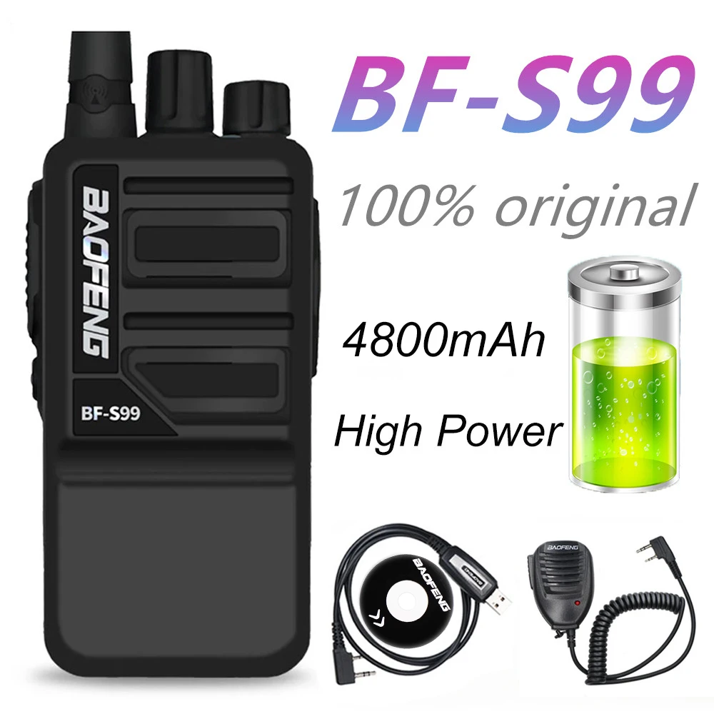 

Портативная рация Baofeng BF S99, 8 Вт, 400-470 МГц