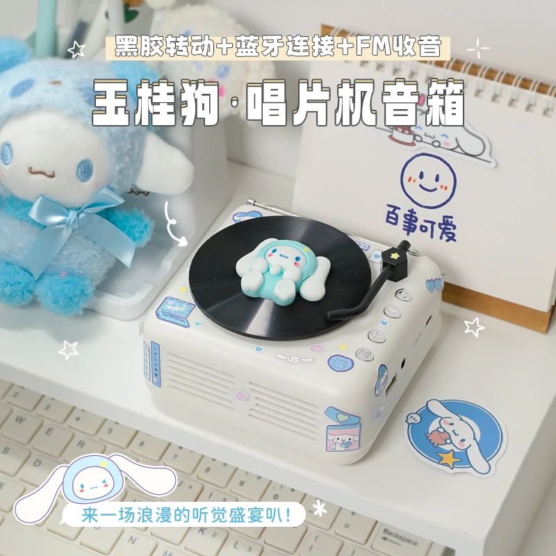 

Sanrio Kuromi Melody Bluetooth Stereo Girl Practical To Send Friends Senior Cinnamonll With Hand Gift Goddess Gift